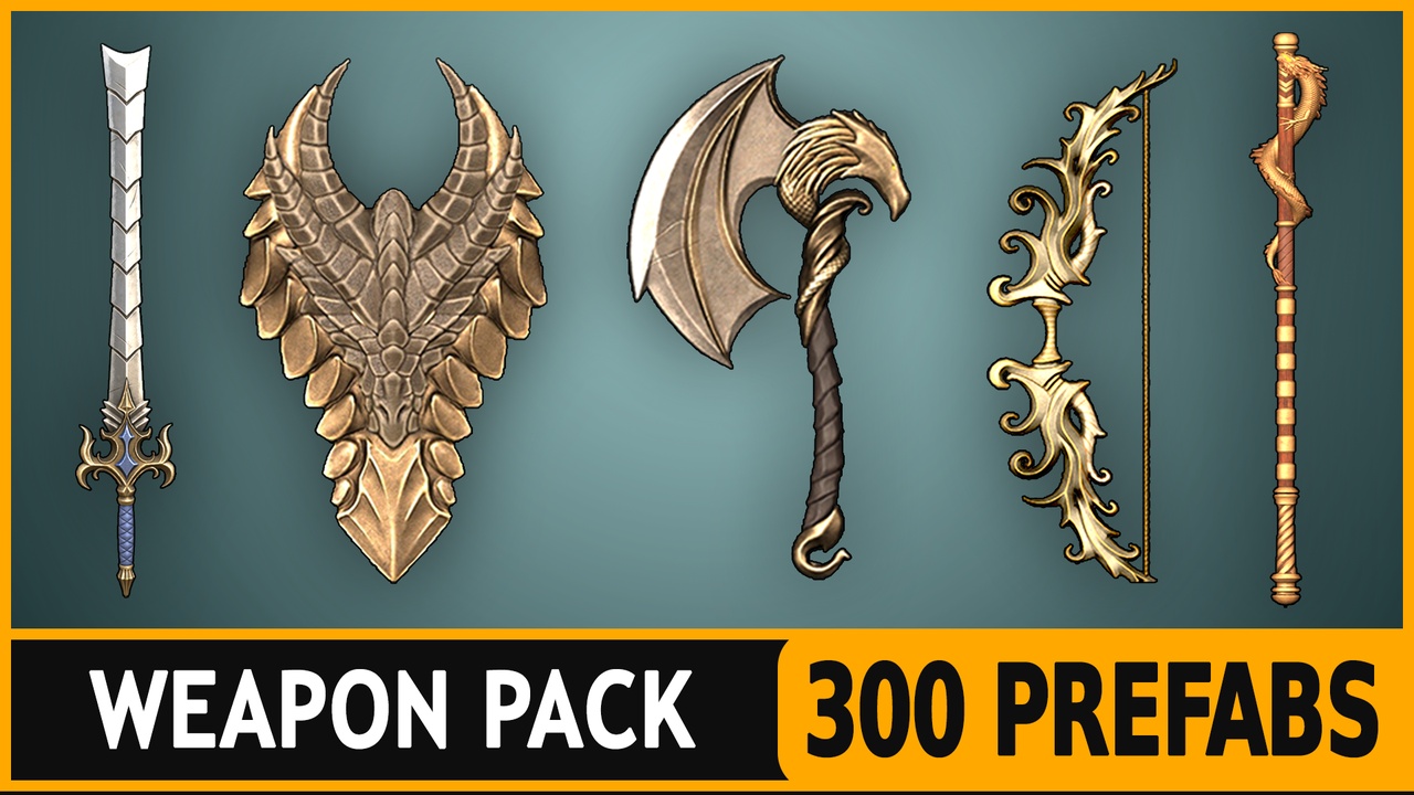 Media 1 for listing Fantasy RPG Weapons - Complete Collection