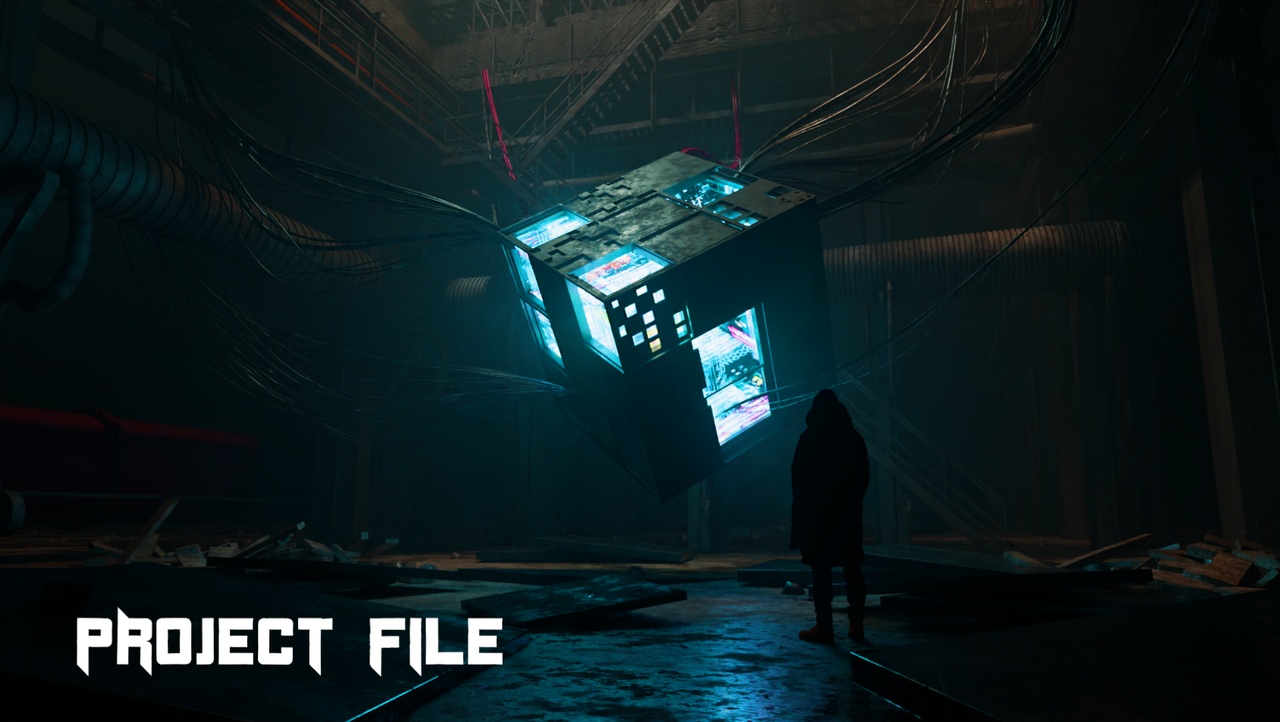 Media 1 for listing Sci-Fi Dystopian Cube Project Files Blender