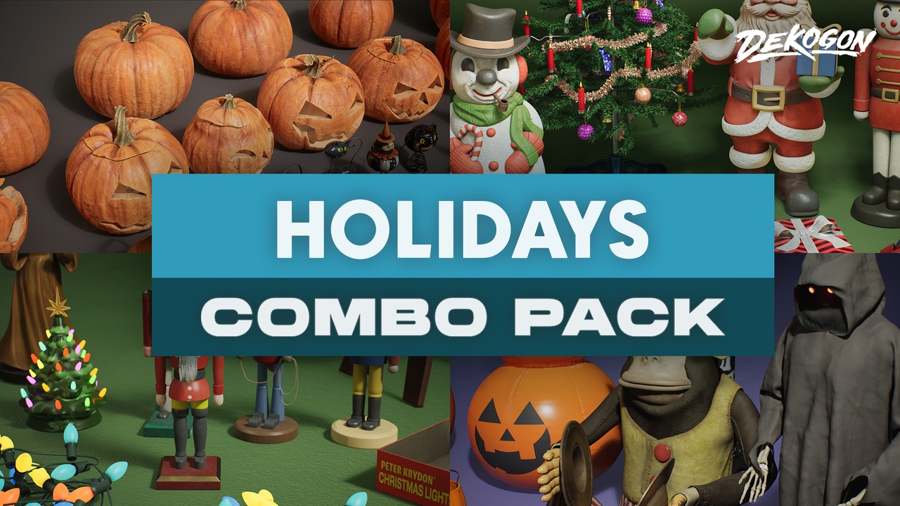 Media 1 for listing Holidays COMBO (Nanite and Low Poly)
