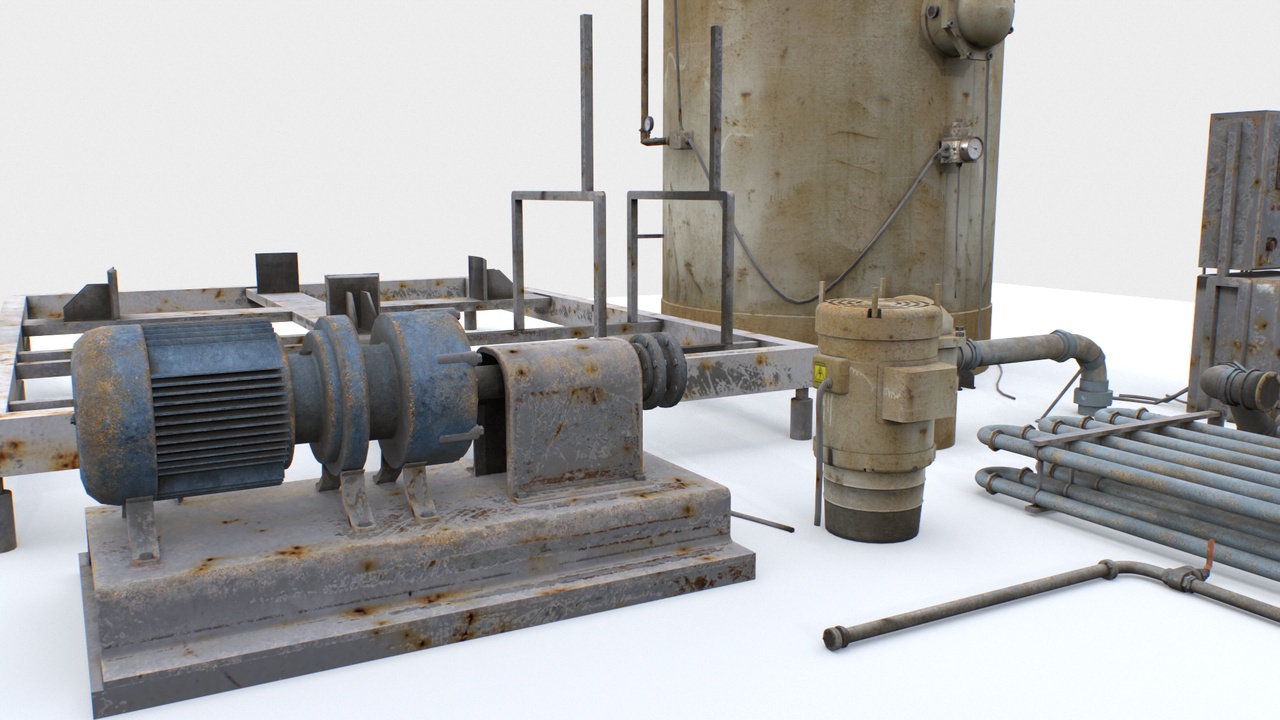 Media 1 for listing Old industrial props pack 2
