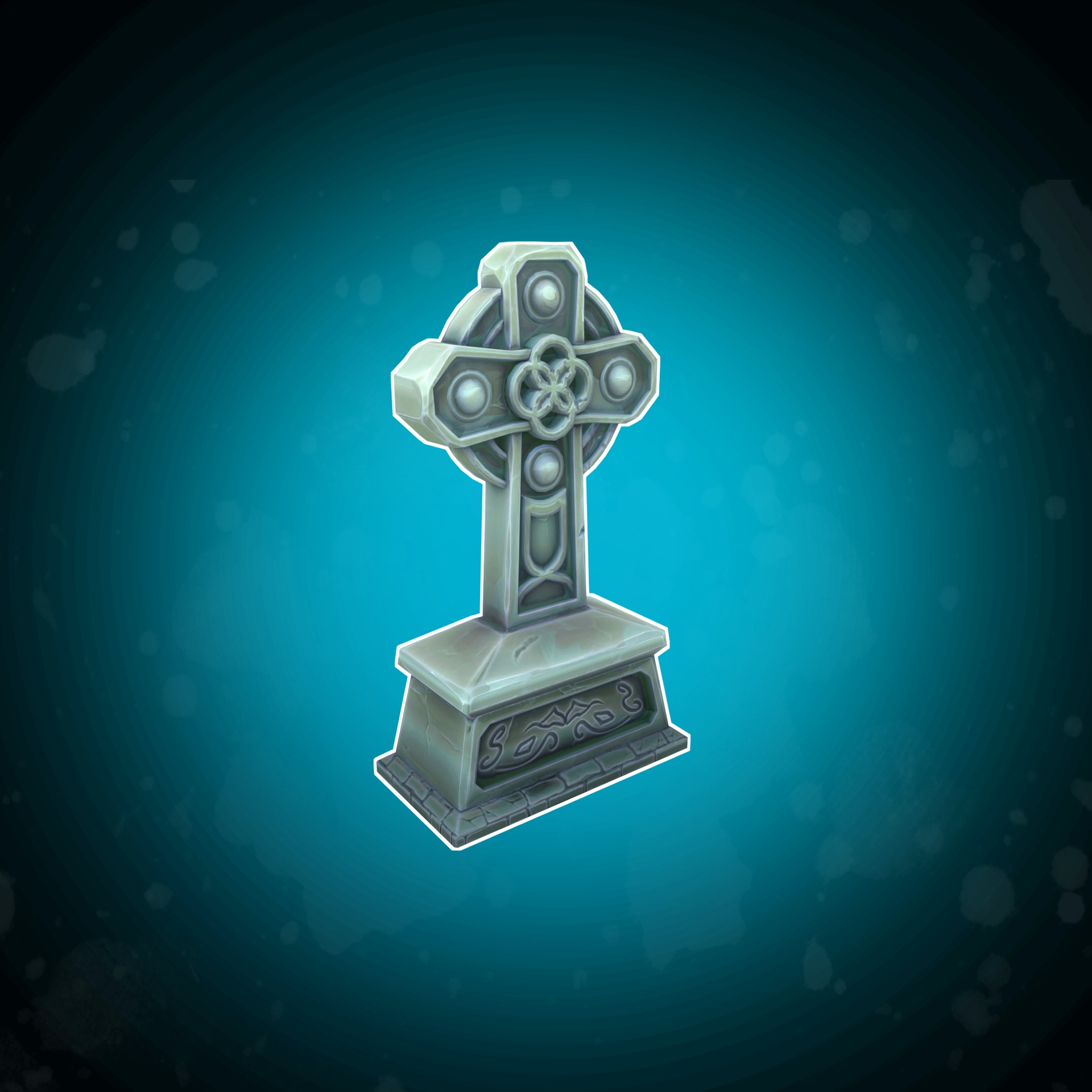 Media 1 for listing Stylized Gravestones