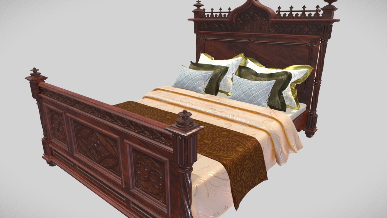 Media 1 for listing Victorian Bed Set "ELEGANZA"