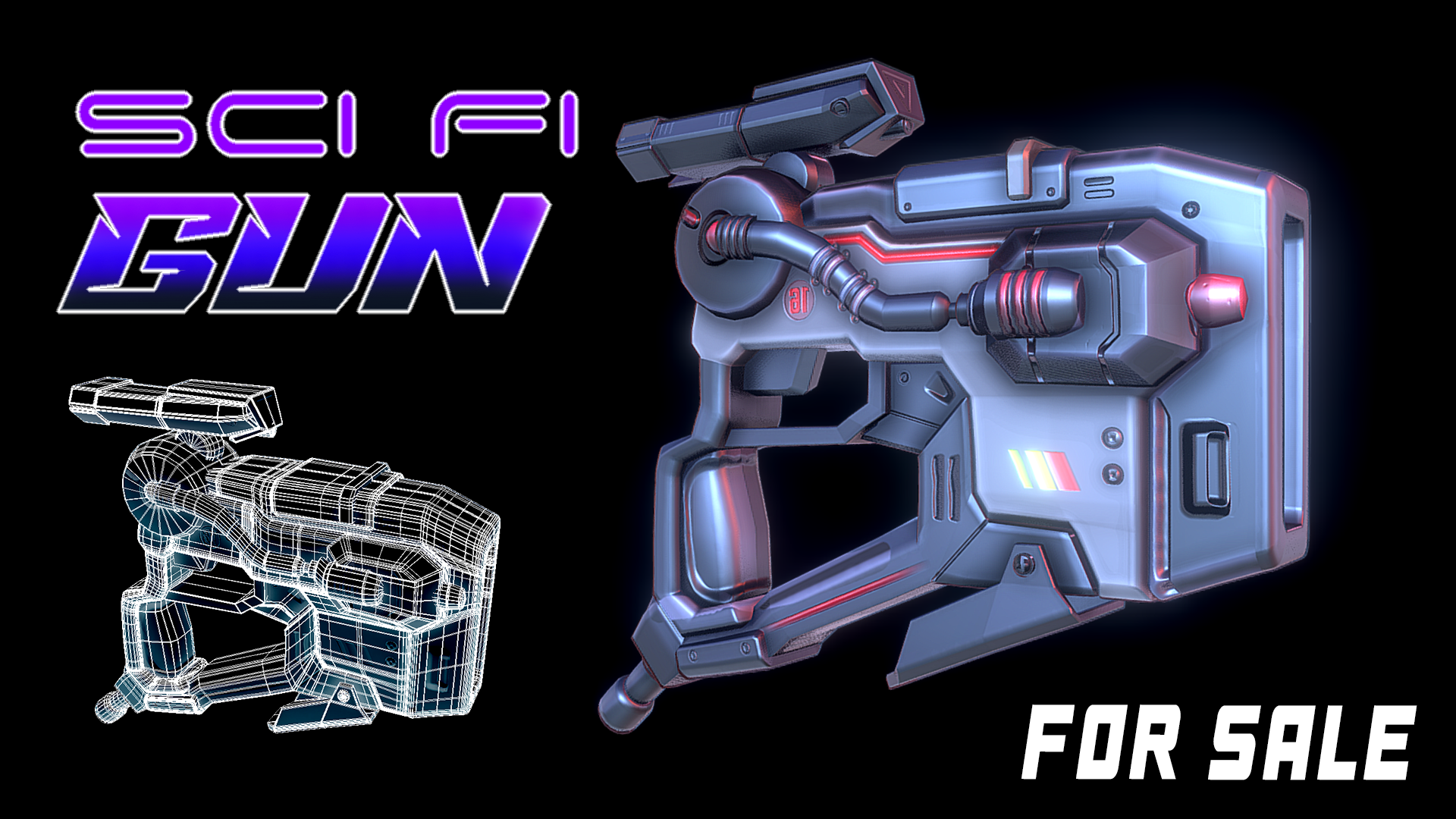 Gun sci fi | Fab