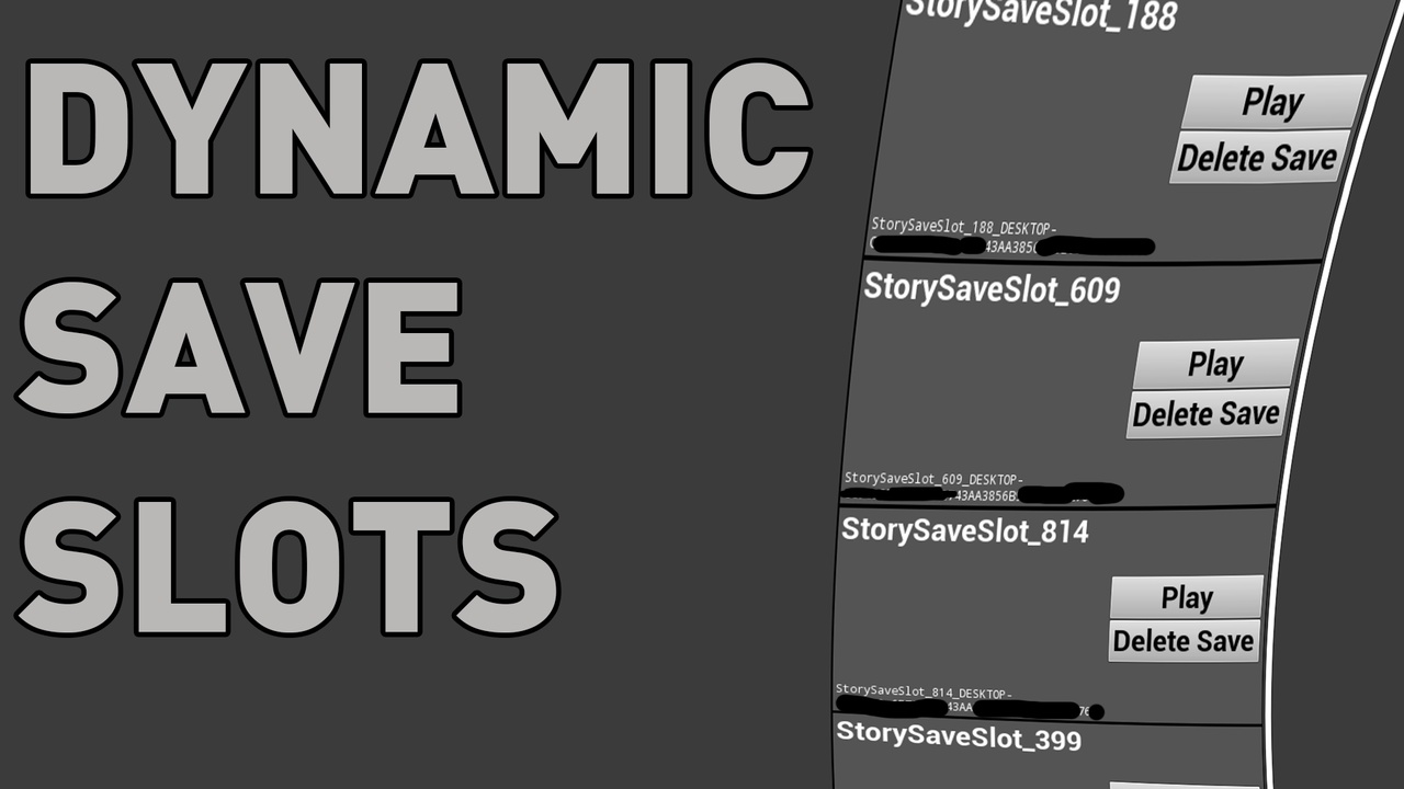 Media 1 for listing DYNAMIC SAVE SLOT SYSTEM