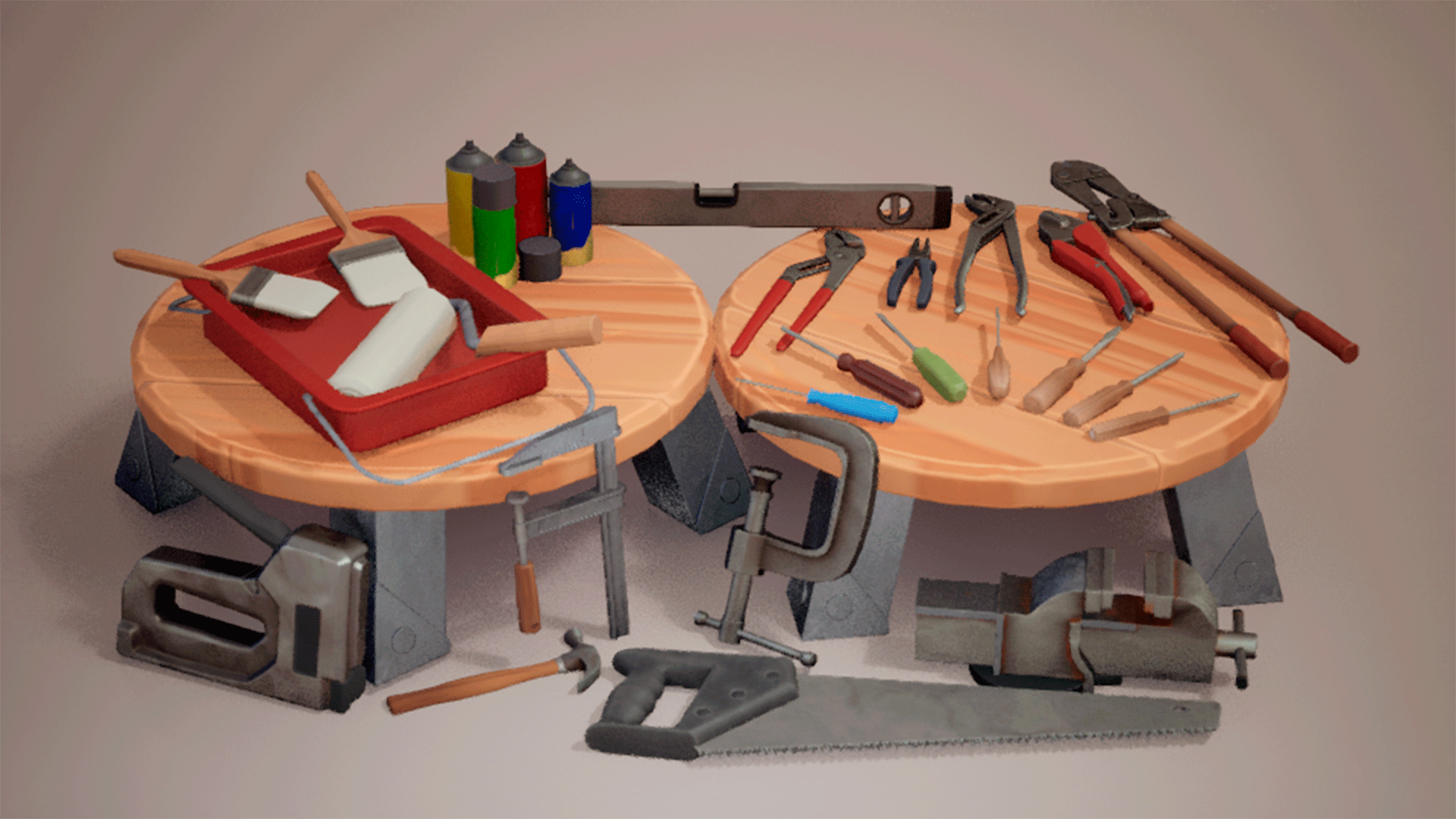 Stylized Tools | Fab