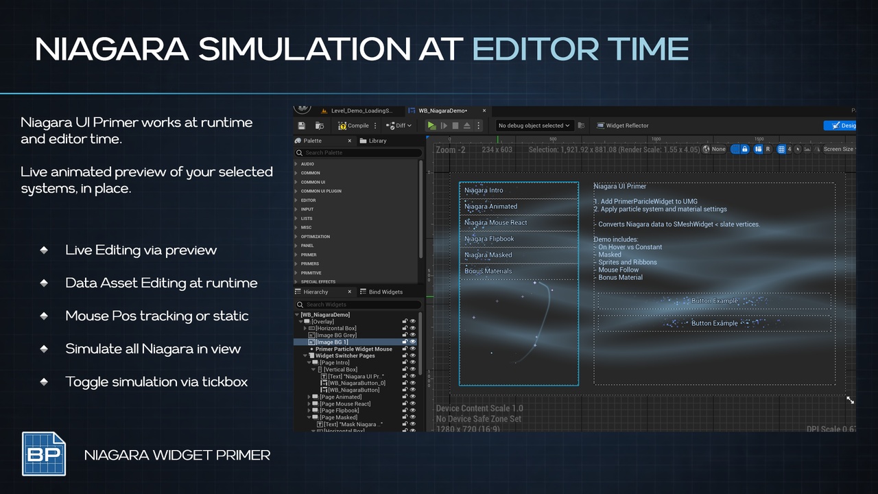 Media 1 for listing Niagara UI Primer