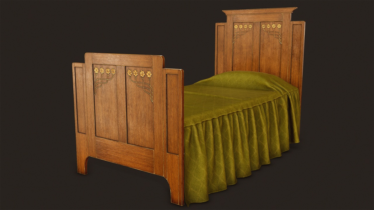 Media 1 for listing Old Bed