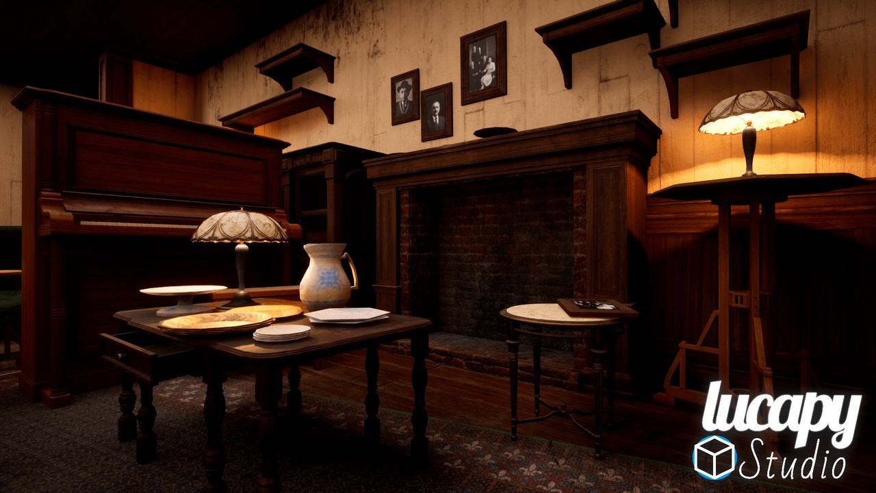 Media 1 for listing Old Living Room - Props Pack Vol.02