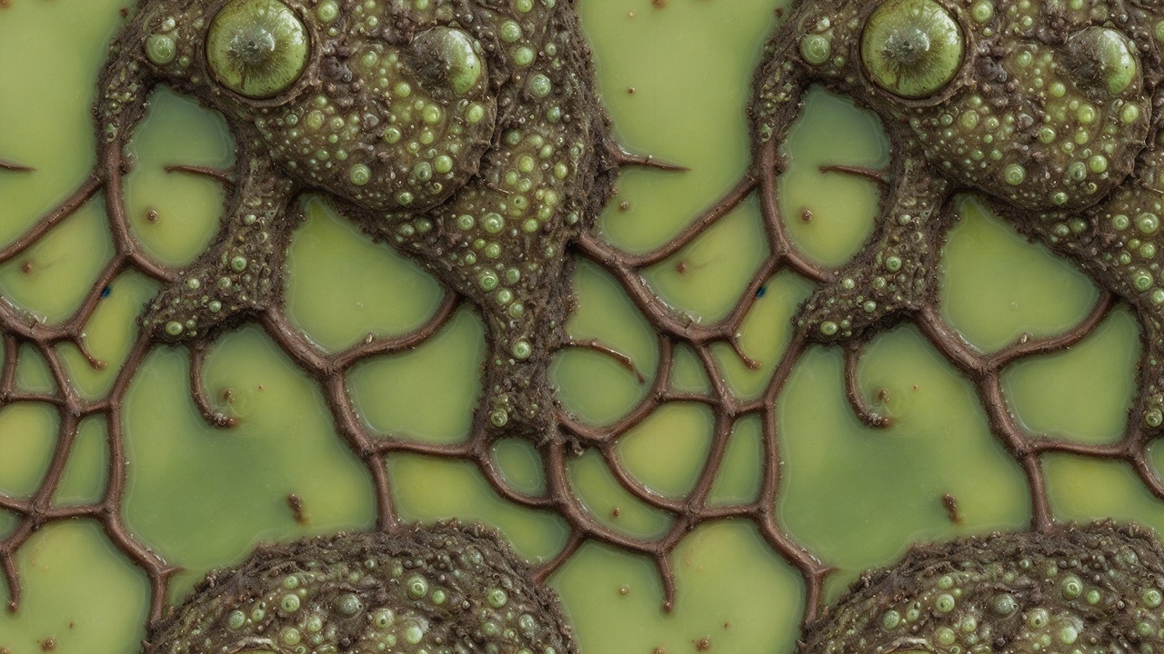 Mutated Swamp Biotech Texture Pack – 4K PBR Organic Terrain Materials (120 Textu 제품 등록을 위한 미디어 1개