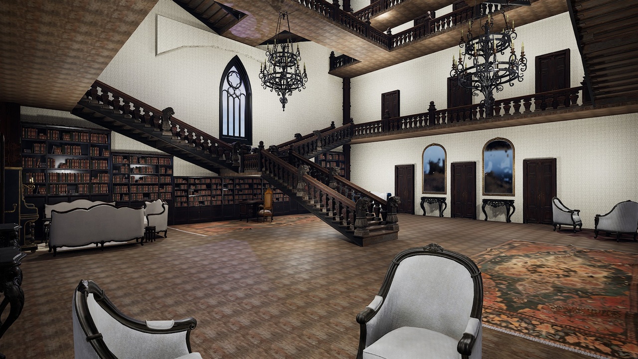 Victorian Grand Mansion Interior – Modular Environment Kit | Fab