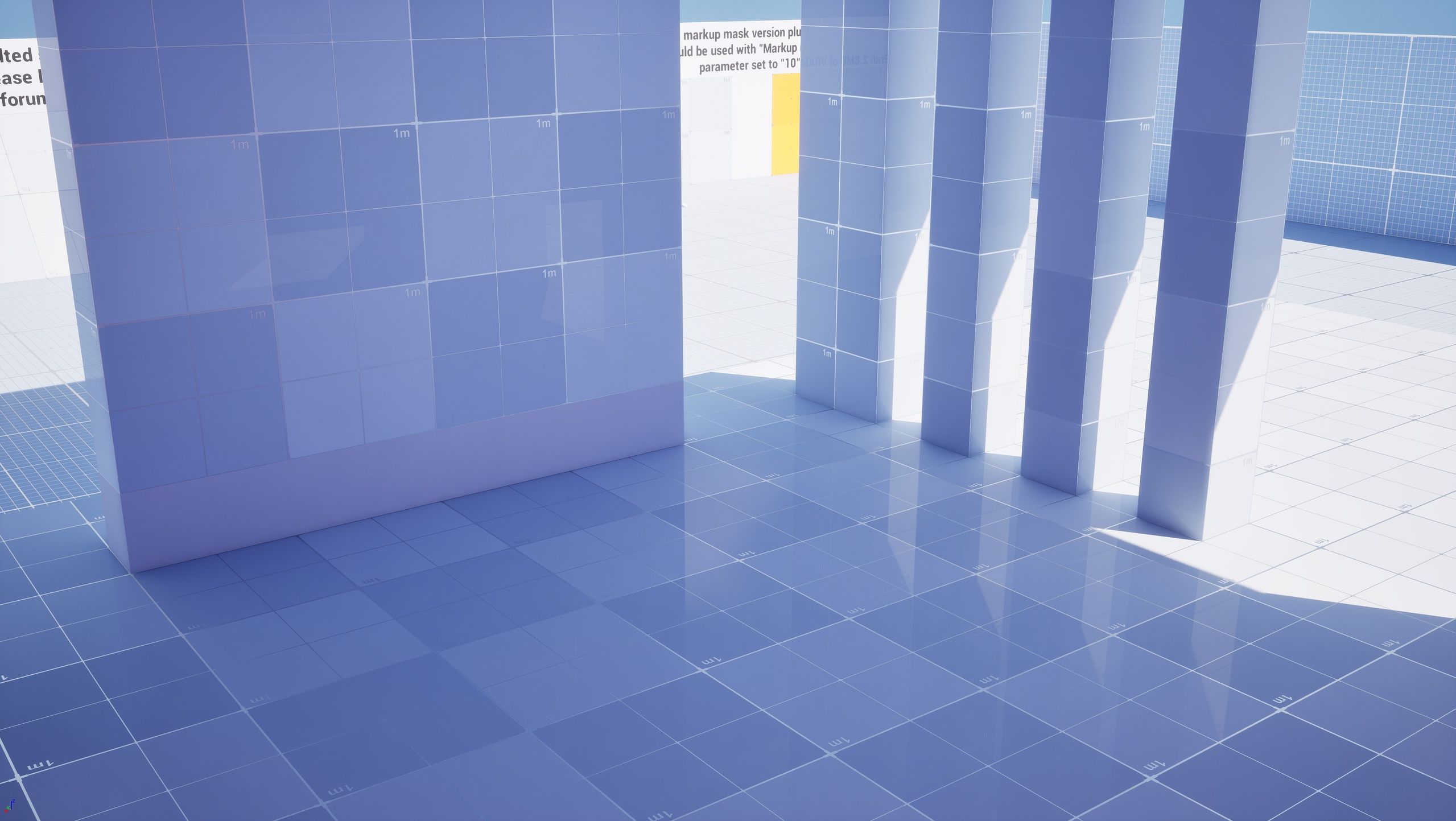 Fancy dev grid material for layout blocking, greyboxing, blockout | Fab