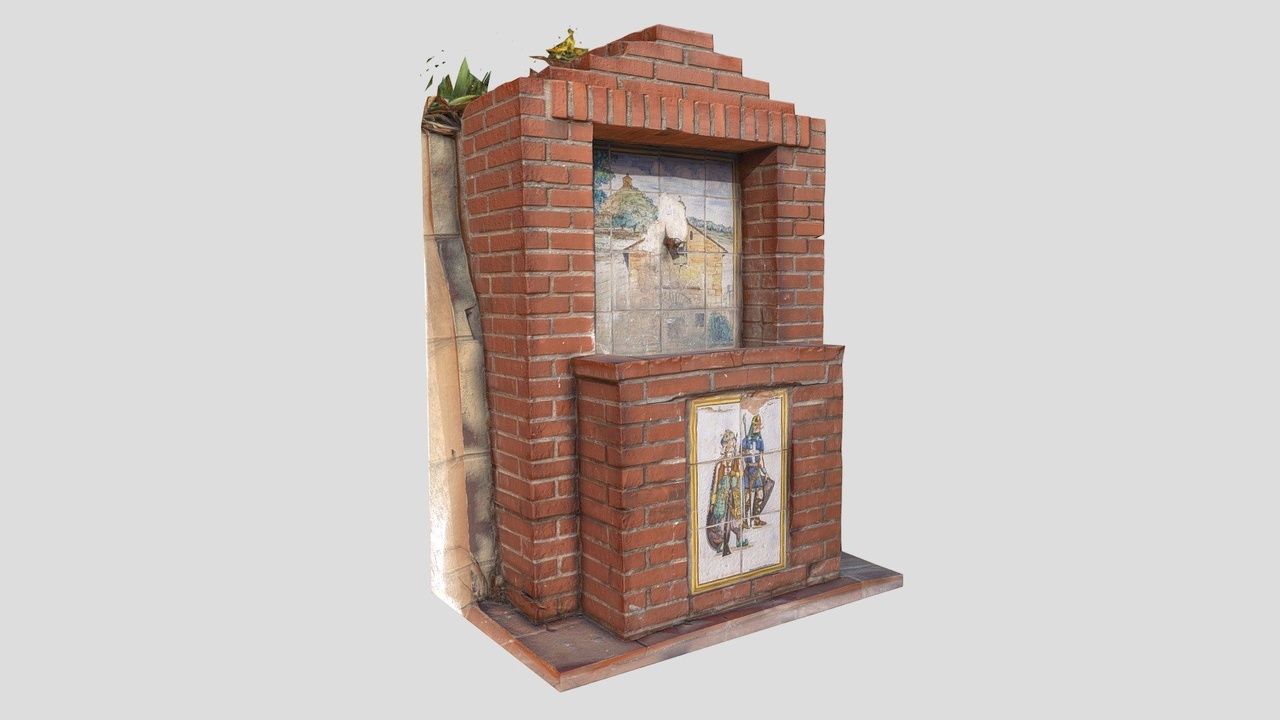 Media 1 for listing Brick Water Fountain