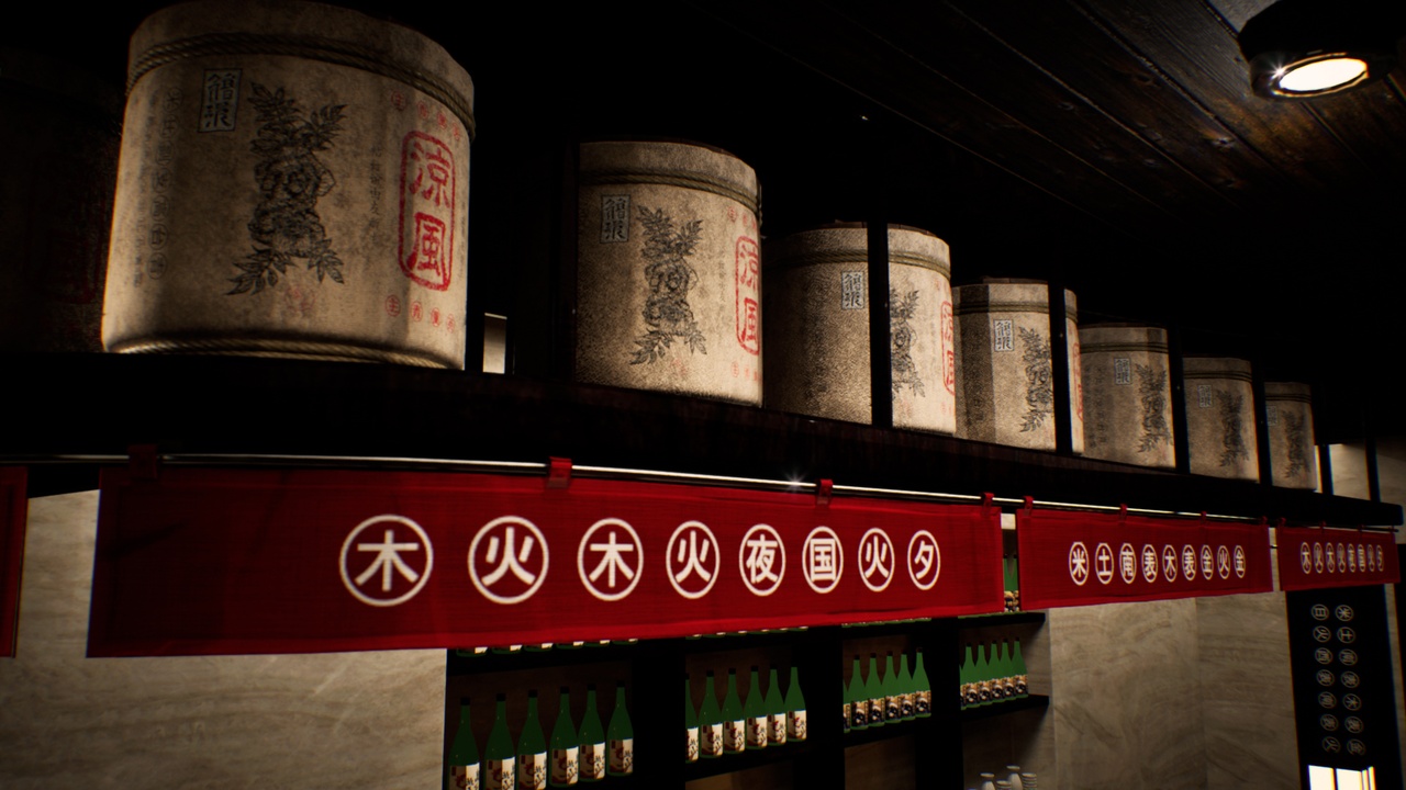 Media 1 for listing Japanese Sake Bar Building with Interior
