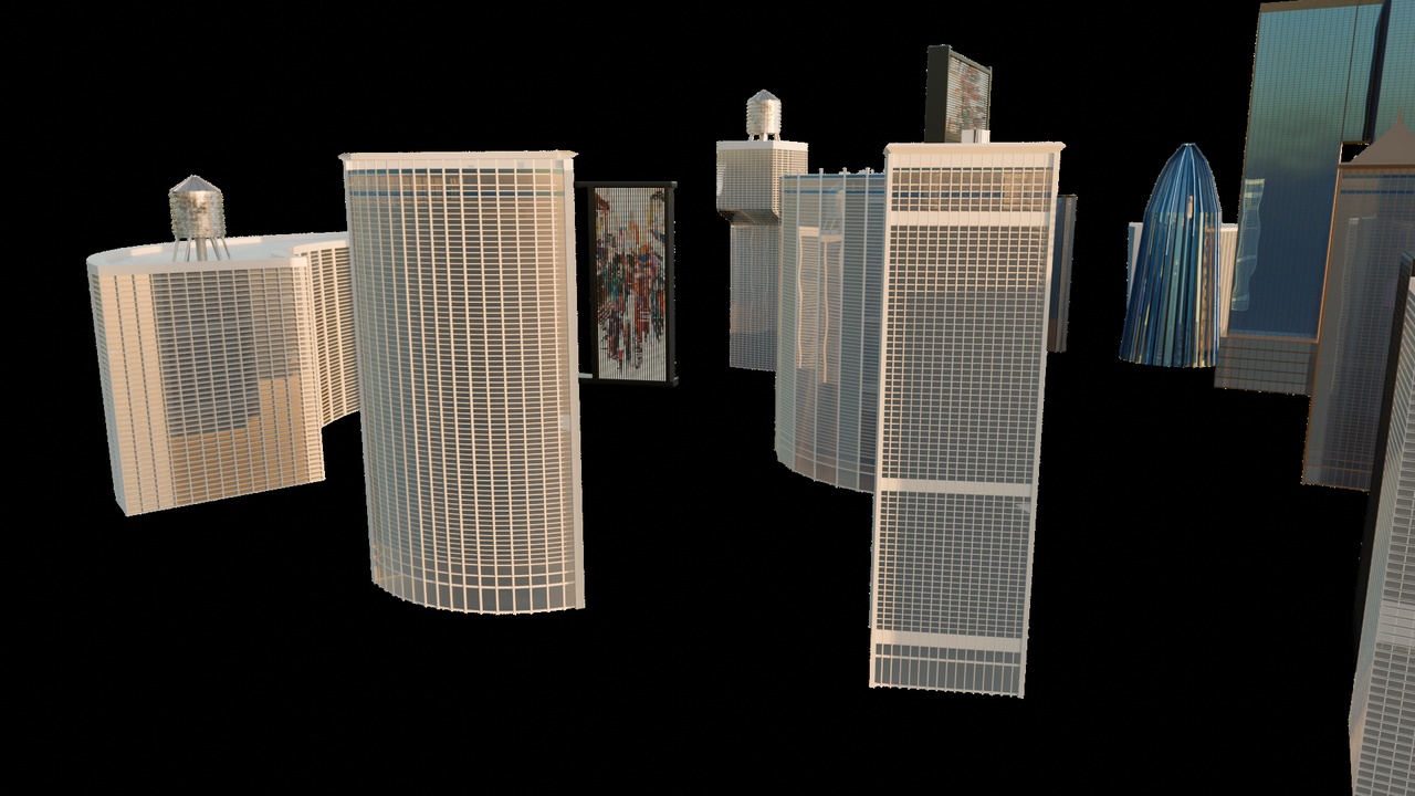 Media 1 for listing The Modern City Pack 3D Model