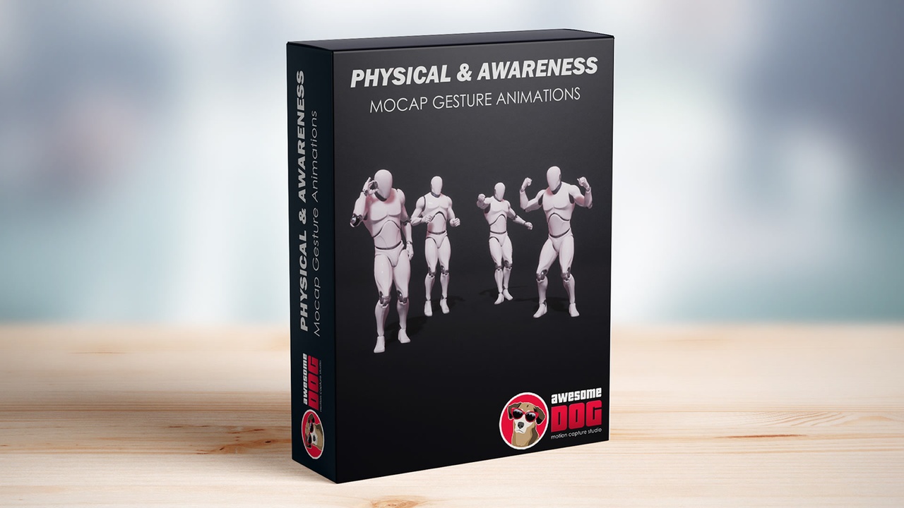 Media 1 for listing Physical & Awareness MoCap Gesture Pack