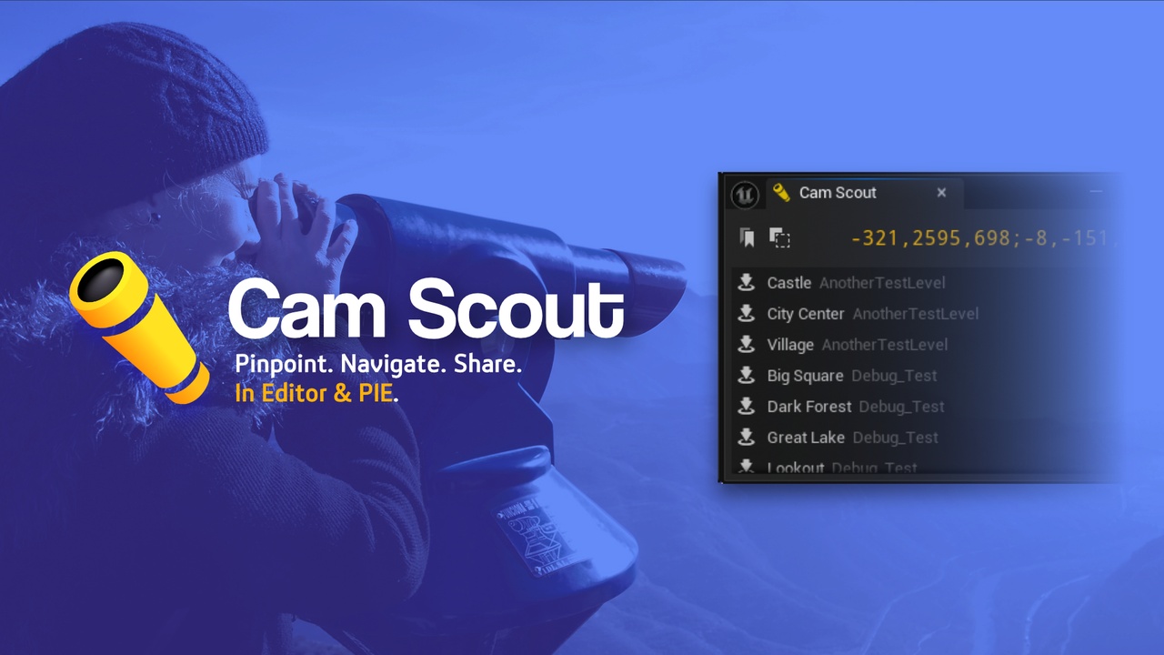 Cam Scout - Camera Bookmarks | Fab