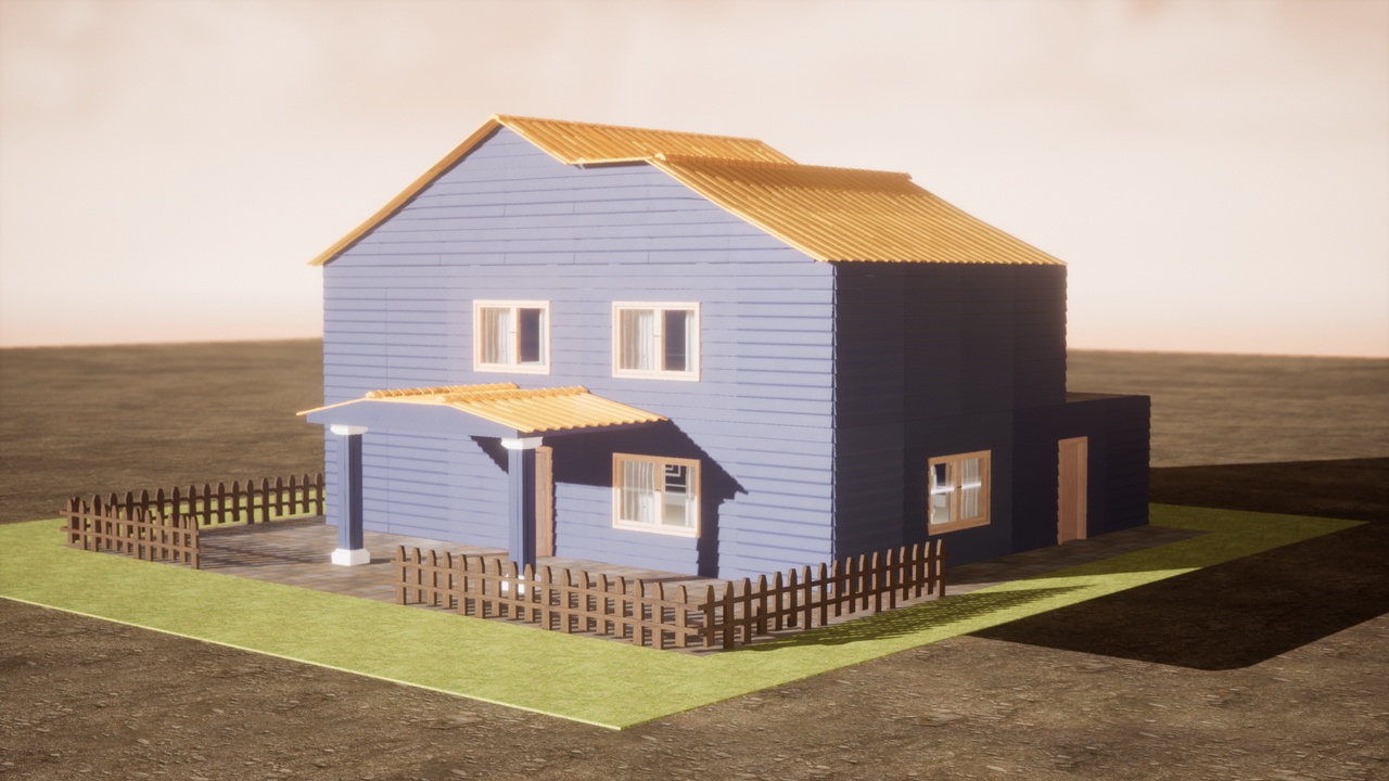 Media 1 for listing Modular House (Boiseries, Walls, Dor, Window, etc)