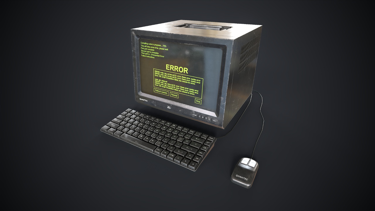 Old portable computer | Fab