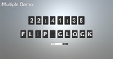 Flip Text & Clock | Fab