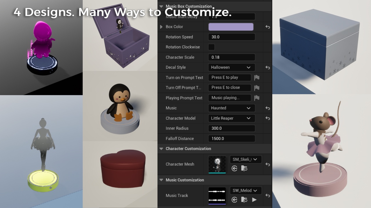 Media 1 for listing Interactive music box pack