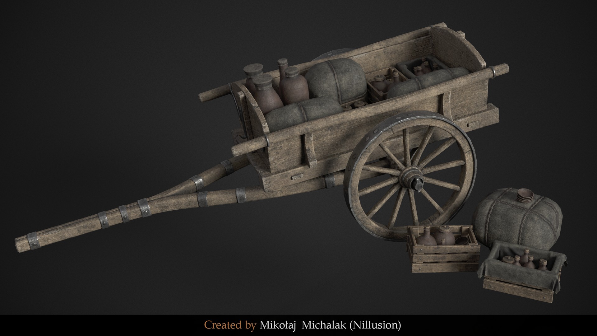 Medieval Props Pack - Pots and packages | Fab