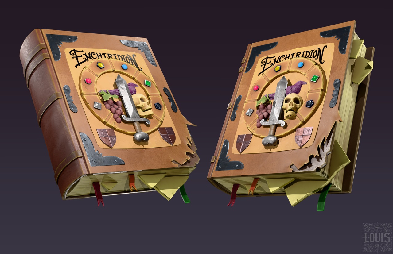 Media 1 for listing Magic Book : stylized tome ready for the game
