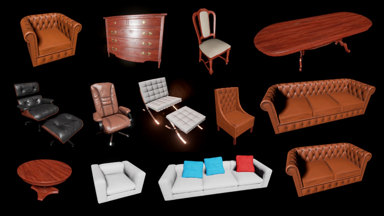 Media 1 for listing HQ Furniture Pack