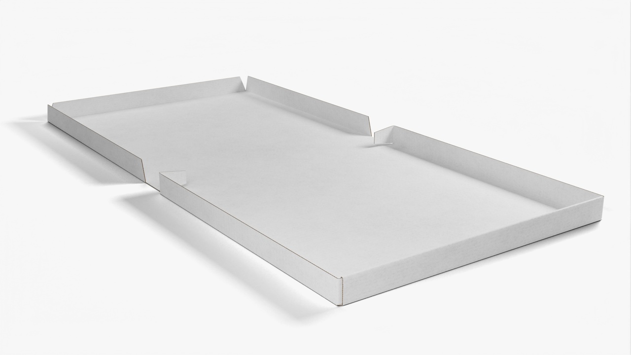 Media 1 for listing 10" White Paper Full Open Pizza Box