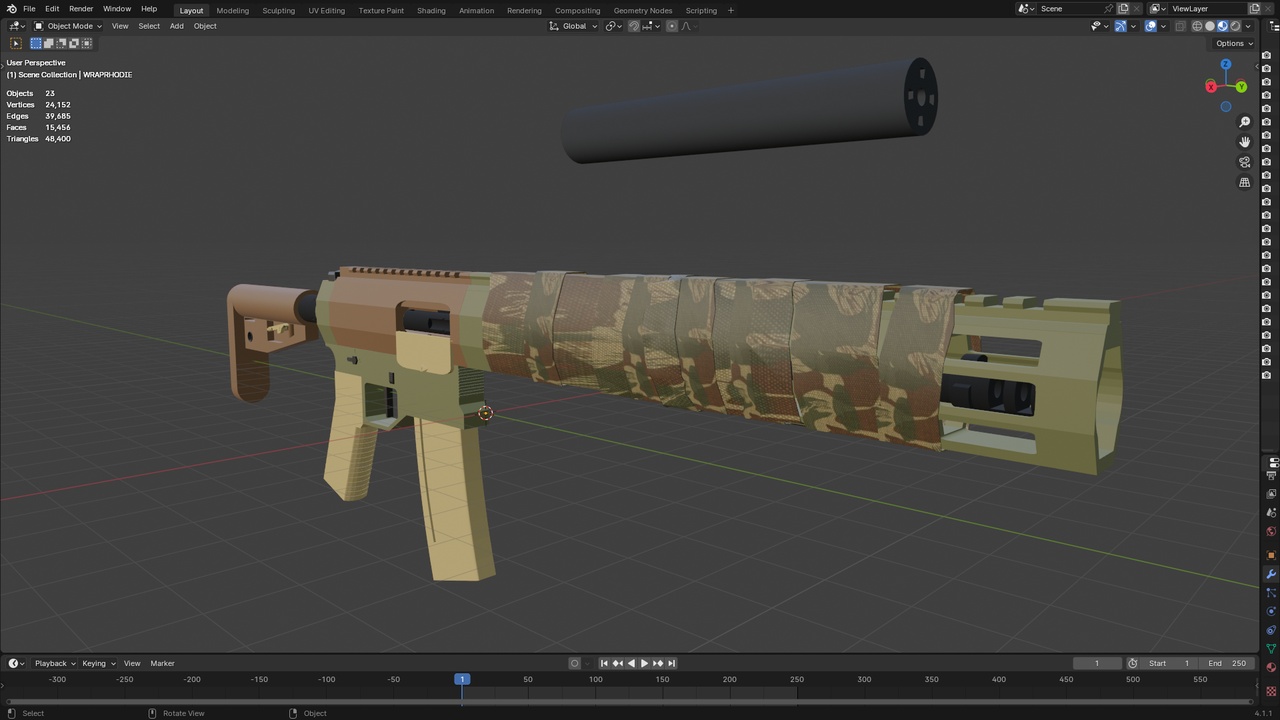 Media 1 for listing AR 556 camo