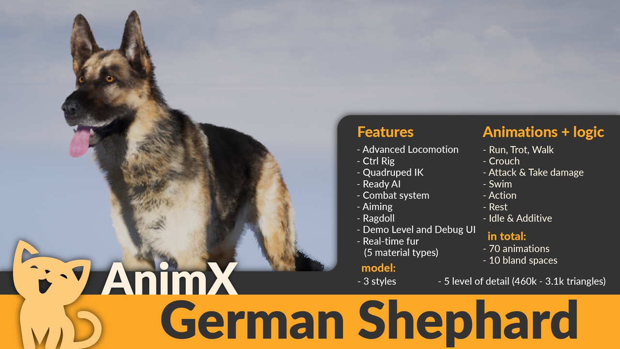 Media 1 for listing AnimX: German Shepherd