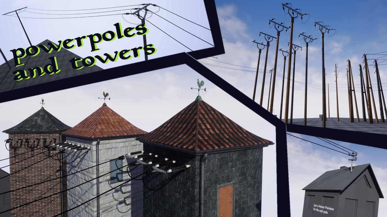 Media 1 for listing European Collection: Powerpoles and Towers