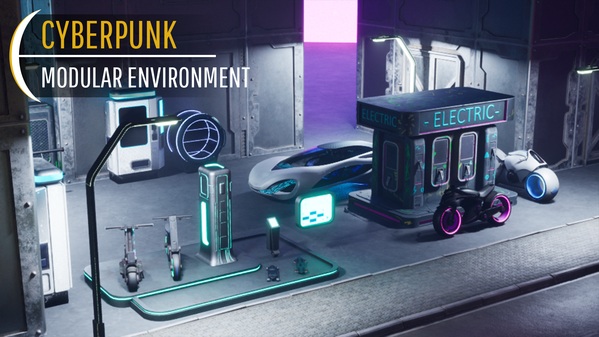 Sci-Fi Street Modular | Fab