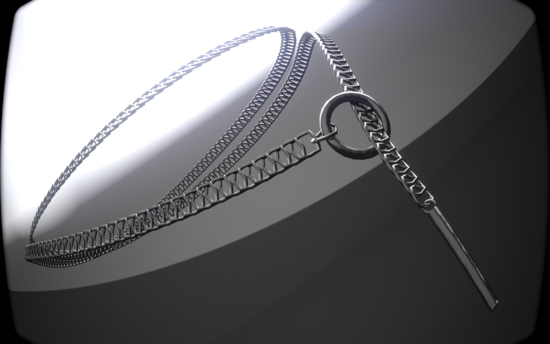 Chain Cinching Necklace | Fab