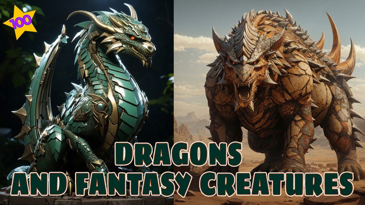 Media 1 for listing Dragons and Fantasy Creatures