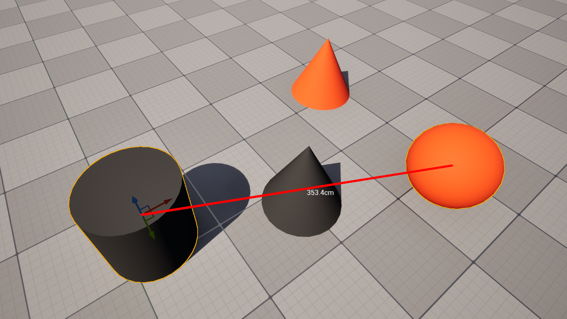 Actors distance measurement tool | Fab