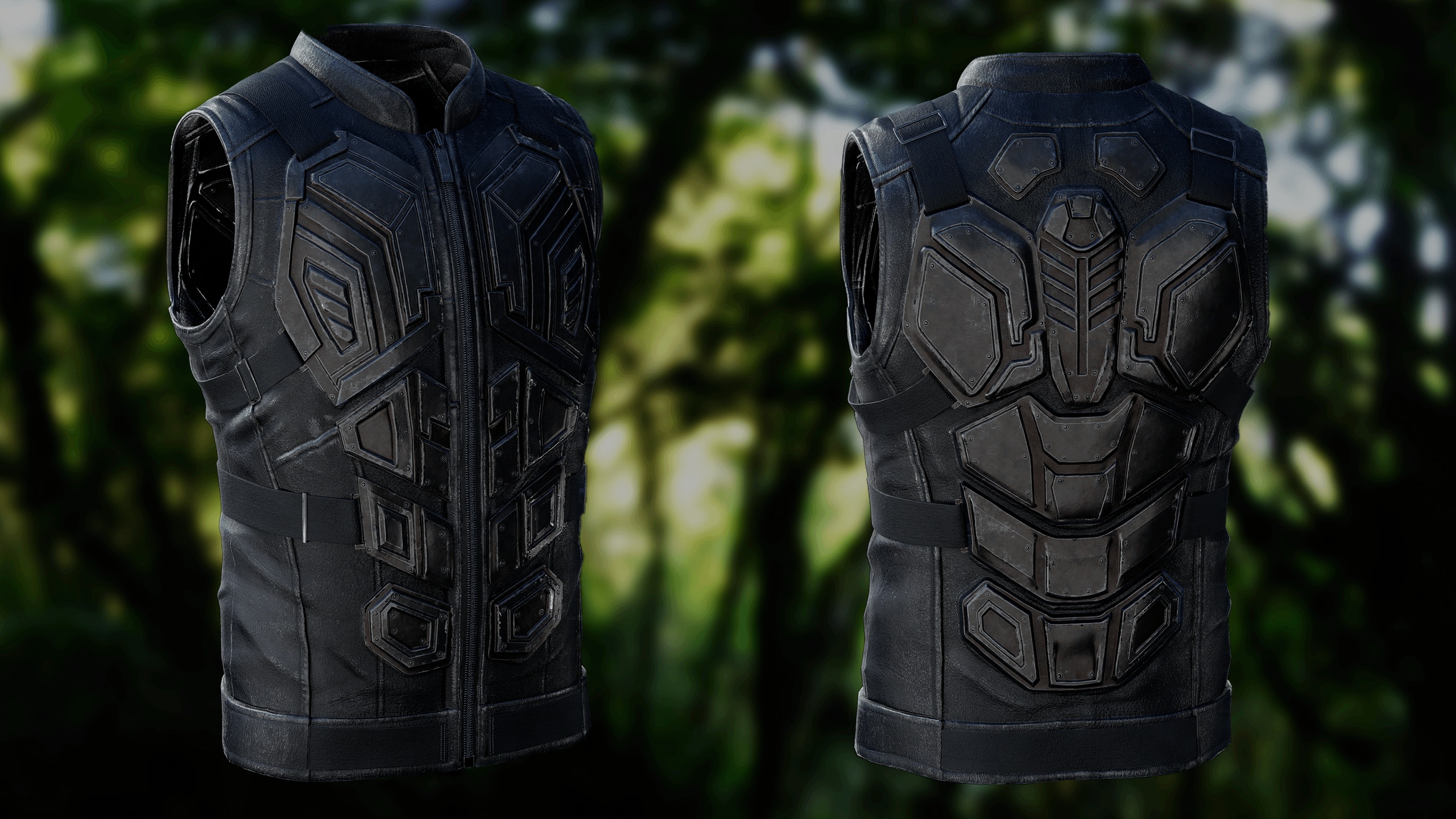 Media 1 for listing Hybrid Tactical Armor Vest for MetaHuman (UE5)