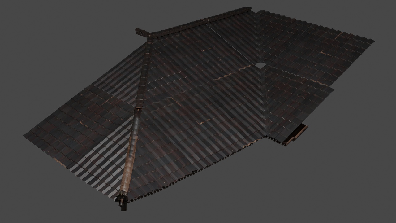 Media 1 for listing Modular Japanese Shrine Roof