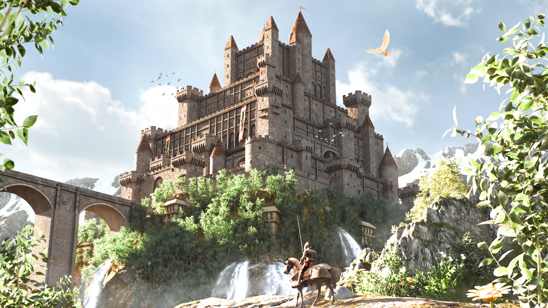 Medieval Castle Asset Pack | Fab