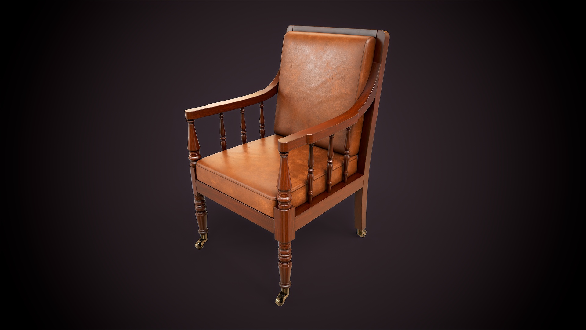 商品 Vintage Office Chair 的媒体 1