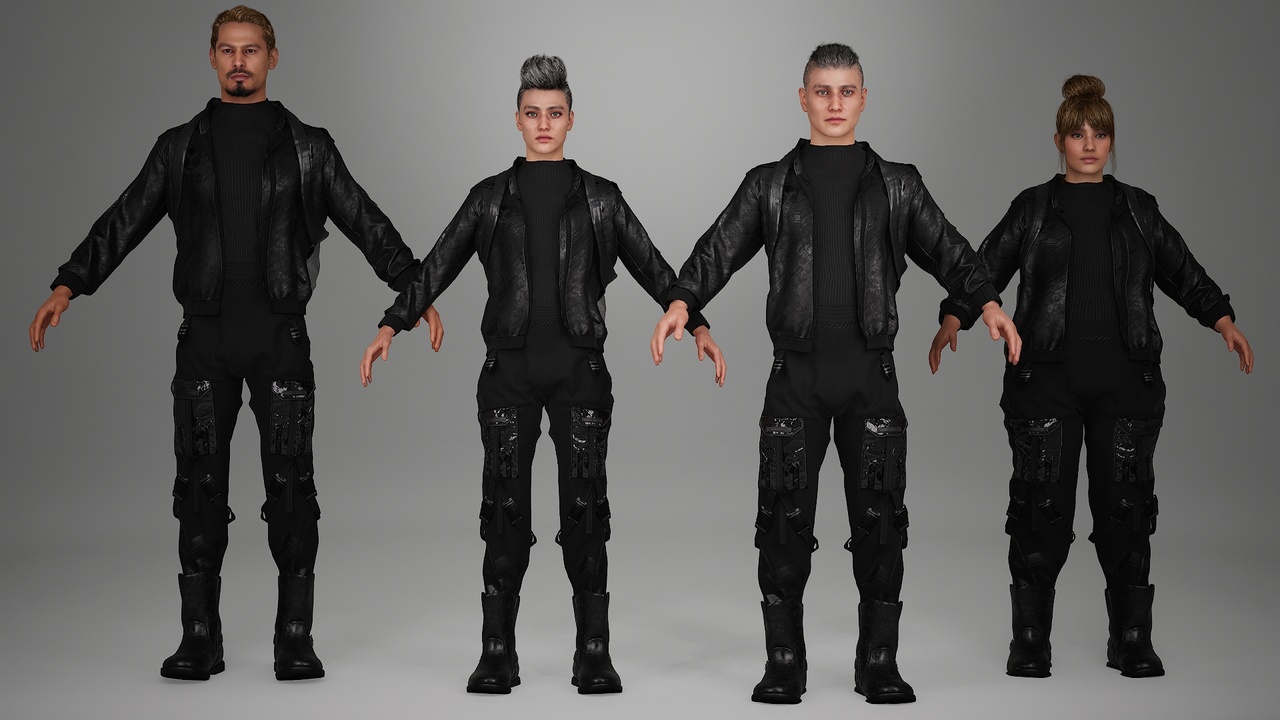 Media 1 for listing Streetwear Parametric Outfit 03
