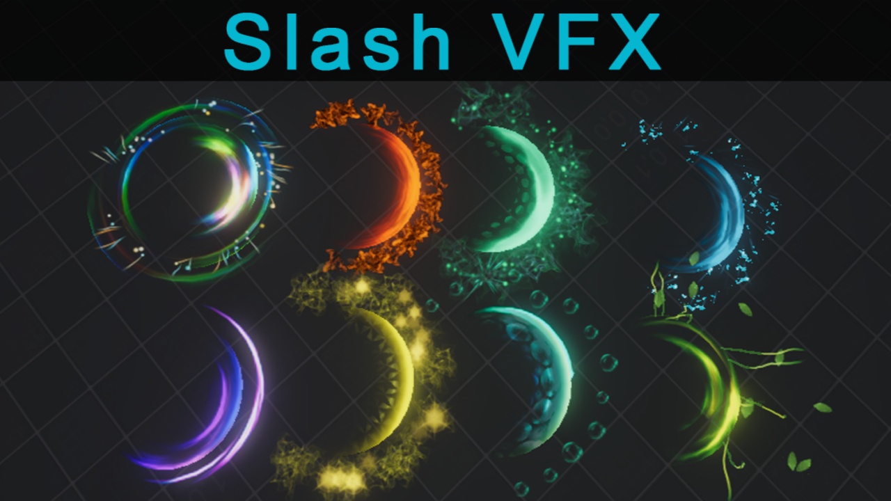 Medium 1 für Eintrag Slash VFX Collection - Unity