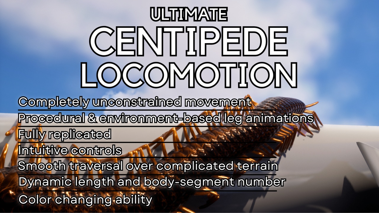 出品Ultimate Centipede Locomotionのメディア1
