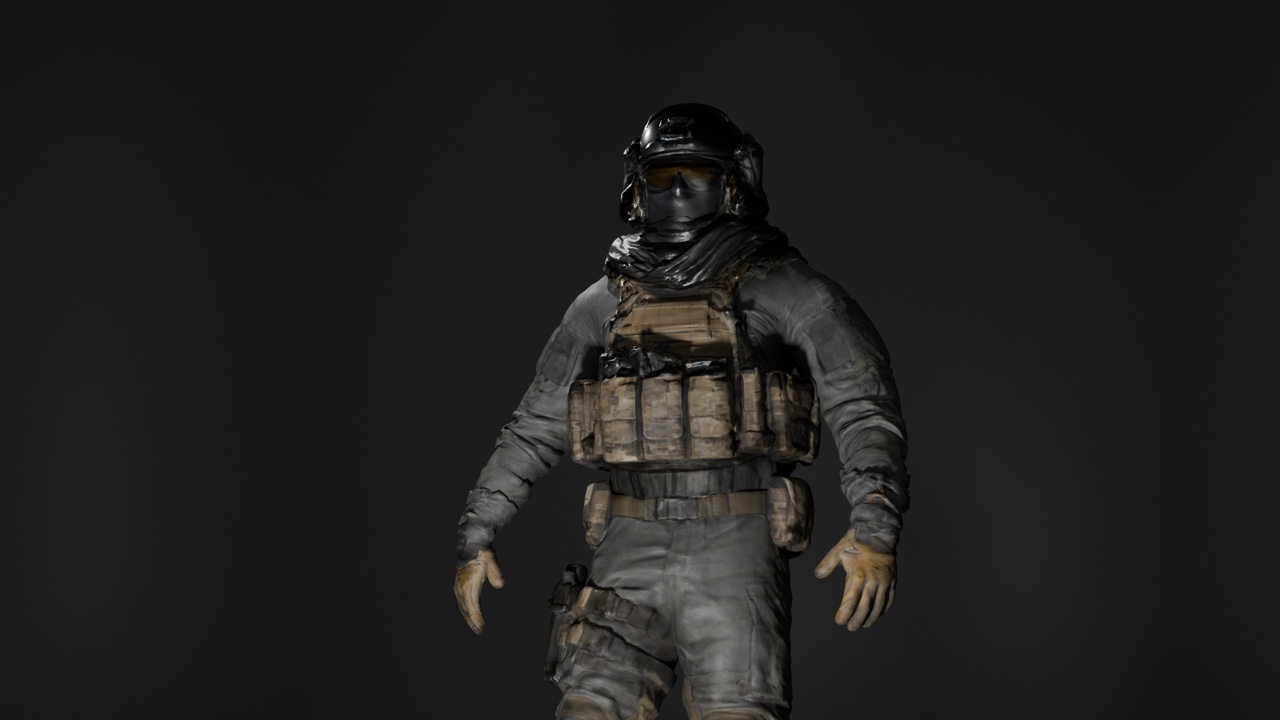 Media 1 for listing Animated Soldier