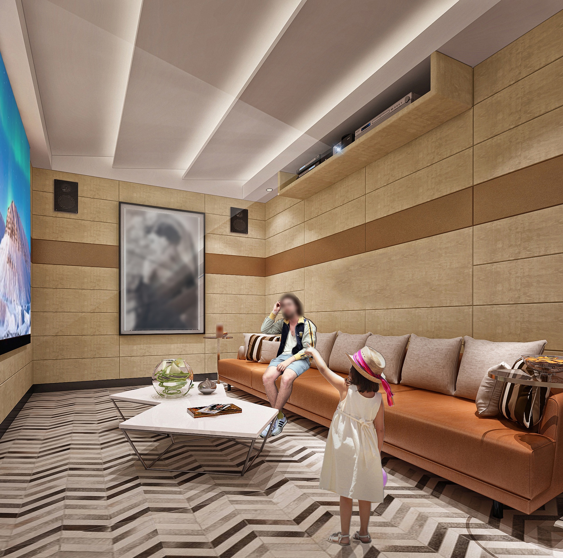 Media 1 for listing Luxury Media Room | Modern Home Theater & Entertainment Lounge Vol.02