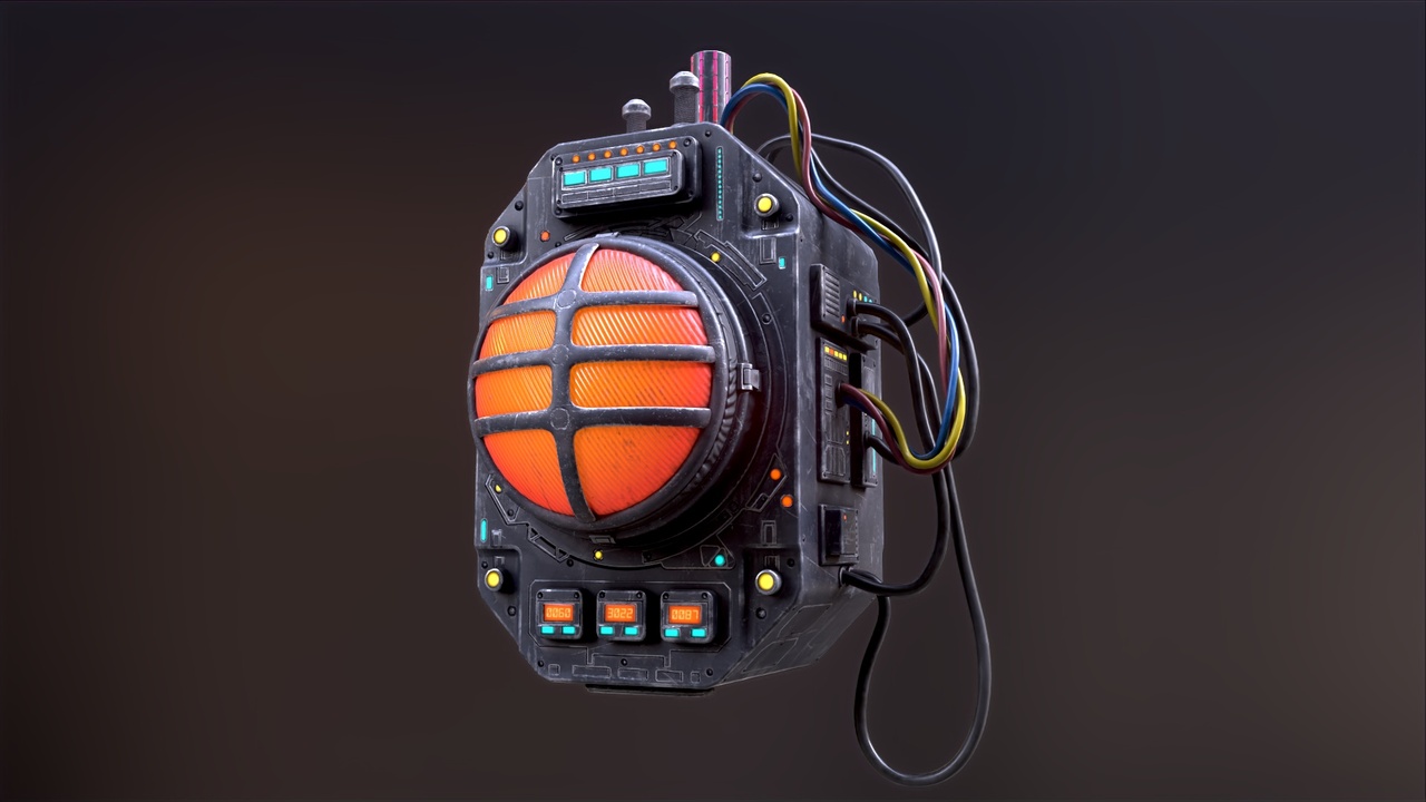 Sci Fi Signal Light 제품 등록을 위한 미디어 1개