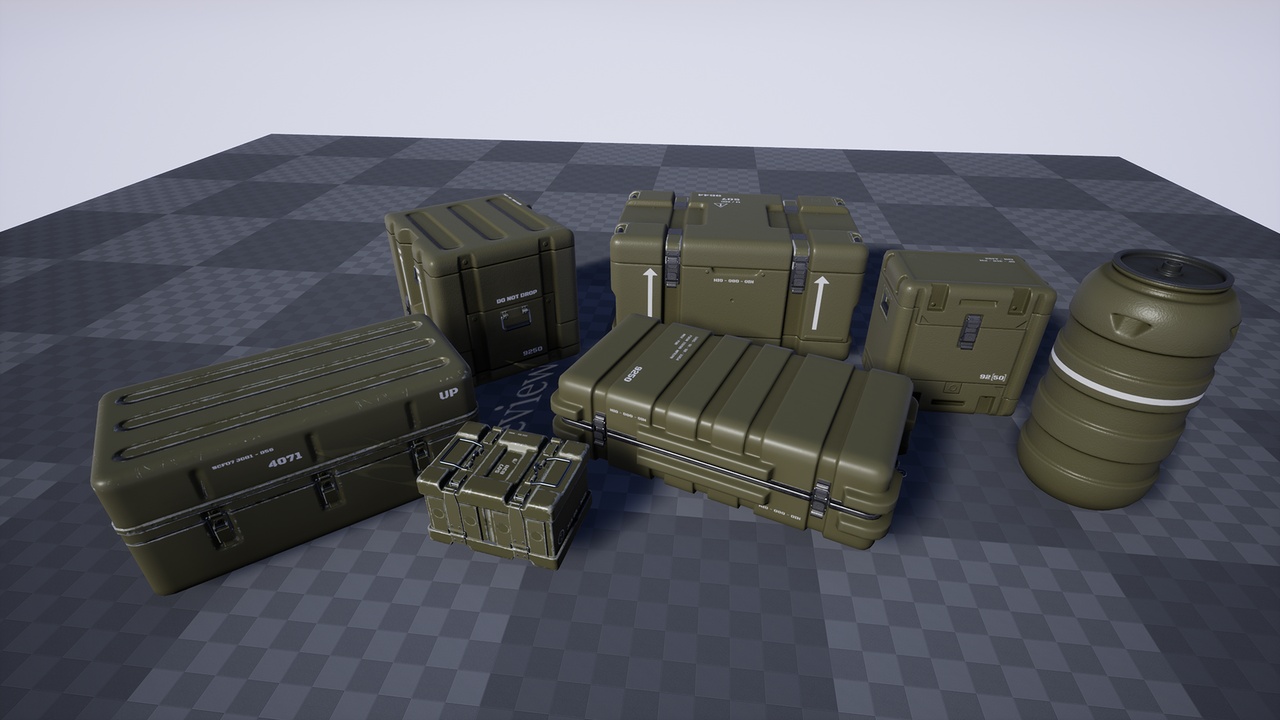 Media 1 for listing Military Crates