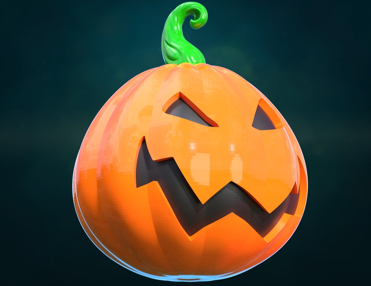 Media 1 for listing Pumpkin head and pendant