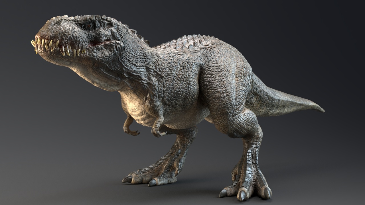 Media 1 for listing Dinosaur Theropod Rex Model