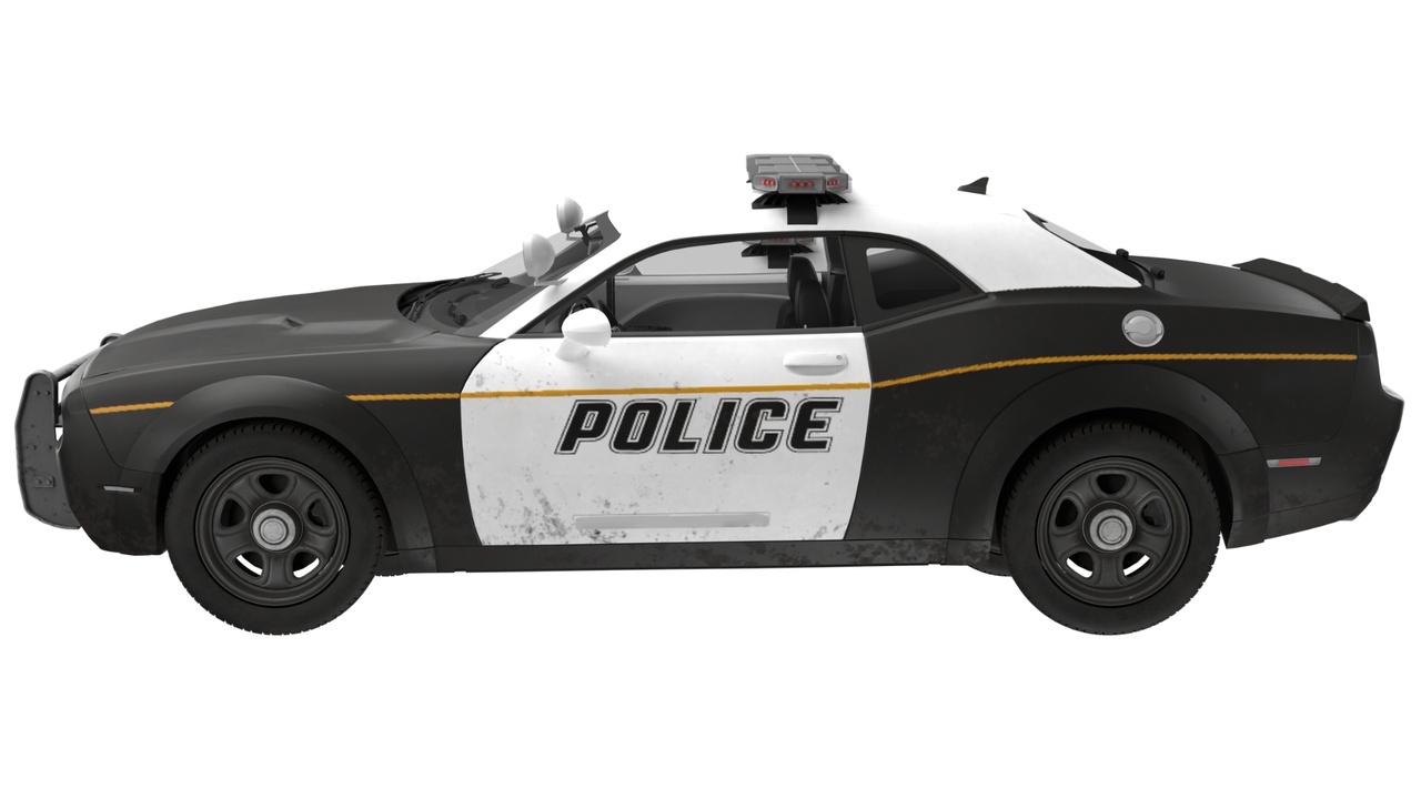 Media 1 for listing Modern Police Patrol Car (3D Model)