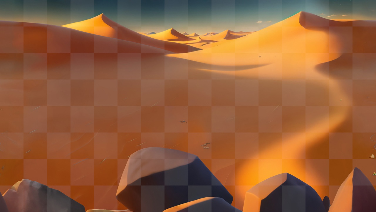 Media 1 for listing 75 Scrollable Background: Desert